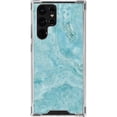 thumbnail image 1 of Skinit Marble Crystal Turquoise Galaxy S22 Ultra Clear Case, 1 of 4