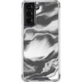 thumbnail image 1 of Skinit Marble Grey Marble Ink Galaxy S22 Clear Case, 1 of 4