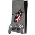 thumbnail image 1 of Skinit Marvel Captain America Shield Break PS5 Slim Digital Edition Bundle Skin, 1 of 3