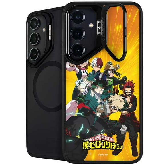 Skinit My Hero Academia Deku and Baku Team Season 6 Galaxy S24 FE Kickstand Case