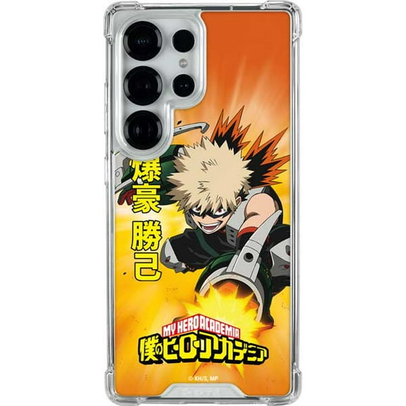 Skinit My Hero Academia Katsuki Bakugo Season 4 Galaxy S25 Ultra Clear Case