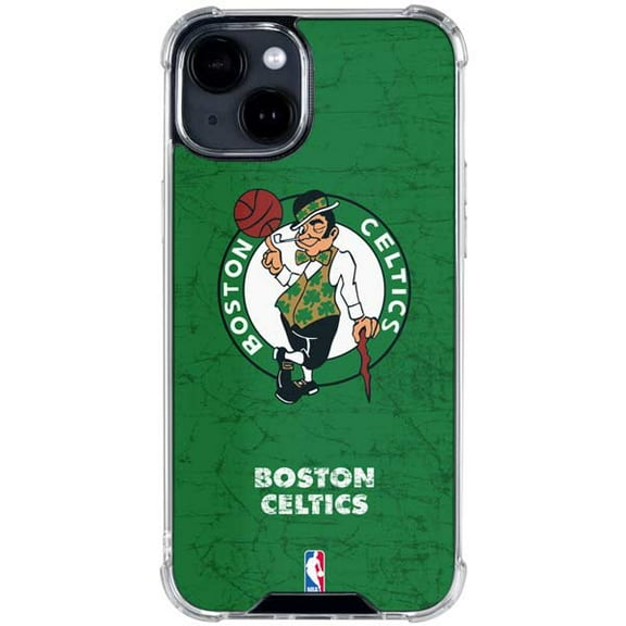 Skinit NBA Boston Celtics Green Primary Logo iPhone 15 Clear Case