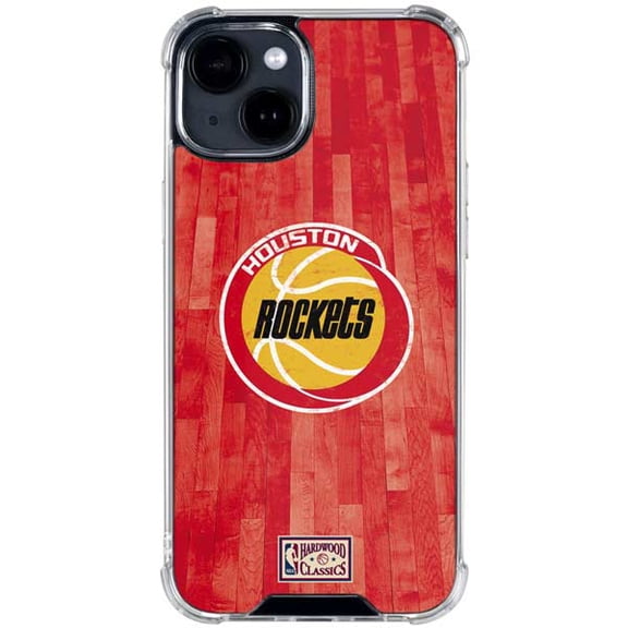 Skinit NBA Houston Rockets Hardwood Classics iPhone 15 Clear Case