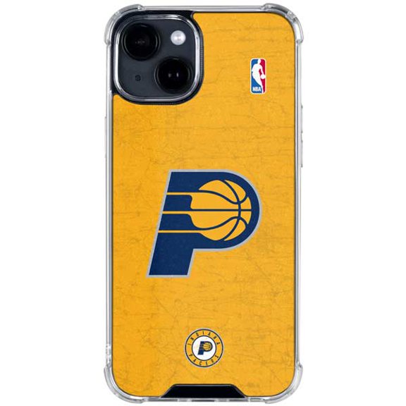Skinit NBA Indiana Pacers Distressed iPhone 15 Clear Case
