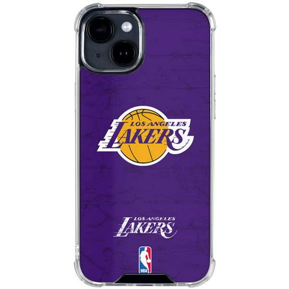 Skinit NBA Los Angeles Lakers Purple Primary Logo iPhone 14 Clear Case