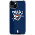 thumbnail image 1 of Skinit NBA OKC Thunder Distressed Blue iPhone 14 Clear Case, 1 of 4