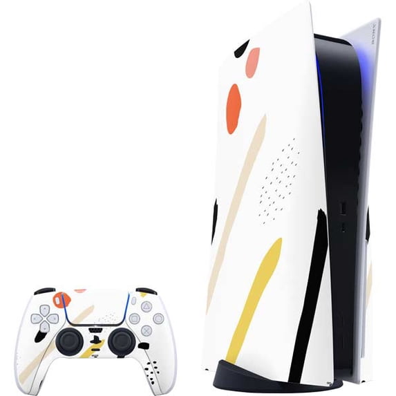 Skinit Polka Dots Dots and Dashes PS5 Bundle Skin