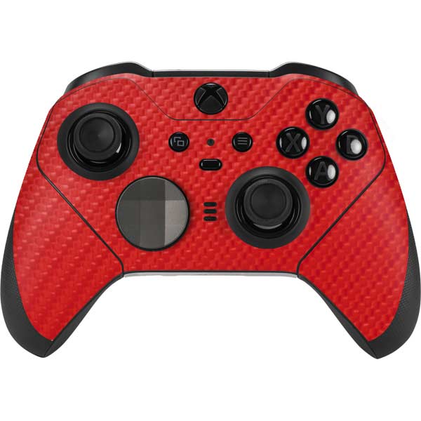 Skinit Red Carbon Fiber Specialty Texture Material Xbox Elite Wireless ...