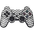 thumbnail image 1 of Skinit Silver Chevron PS3 Dual Shock wireless controller Skin, 1 of 1