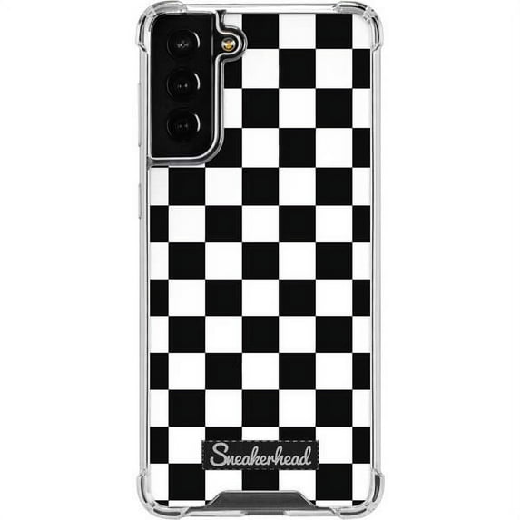 Skinit Sneakerhead Sneakerhead Checkered Galaxy S22 Plus Clear Case
