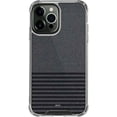 thumbnail image 1 of Skinit Black and Grey Stripes iPhone 14 Pro Max Clear Case, 1 of 4