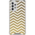 thumbnail image 1 of Skinit Stripes Gold Chevron Galaxy A33 5G Clear Case, 1 of 4