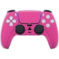 thumbnail image 1 of Skinit Pink Carbon Fiber Specialty Texture Material PS5 Controller Skin, 1 of 4