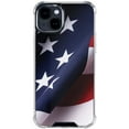 thumbnail image 1 of Skinit The American Flag iPhone 14 Clear Case, 1 of 4