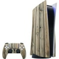 thumbnail image 1 of Skinit Wood Natural Weathered Wood PS5 Bundle Skin, 1 of 4