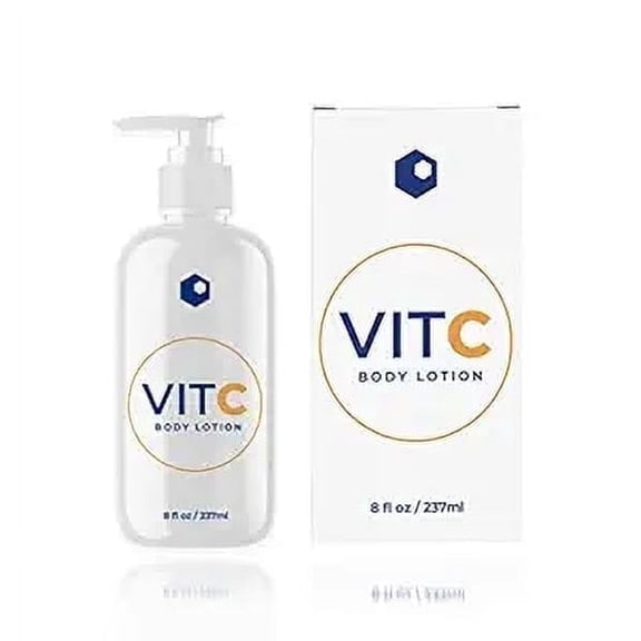 Skinlocity Vit C Daily Use Calming Healing Aqua Body Moisturizer, Shea butter, Jojoba oil, 8oz
