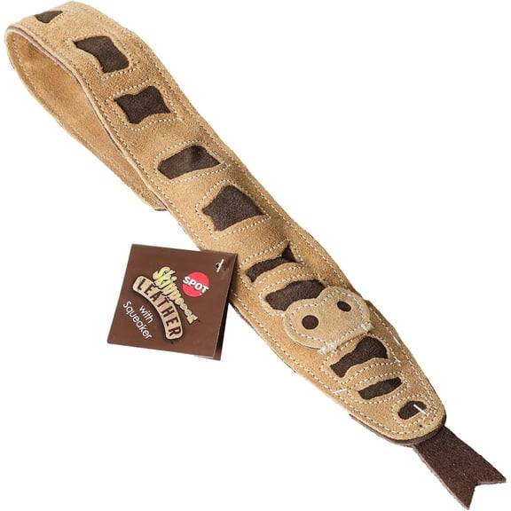 Skinneeez Leather Snake Dog Toy 25"