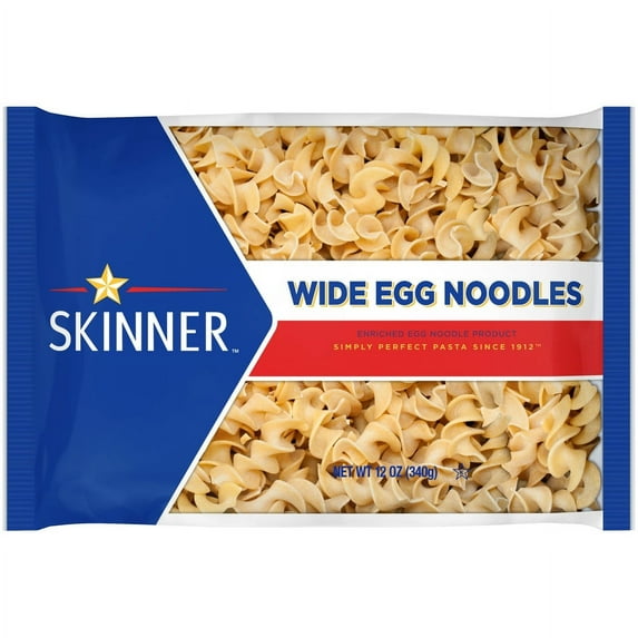 Skinner 12 oz Wide Egg Noodle Pasta