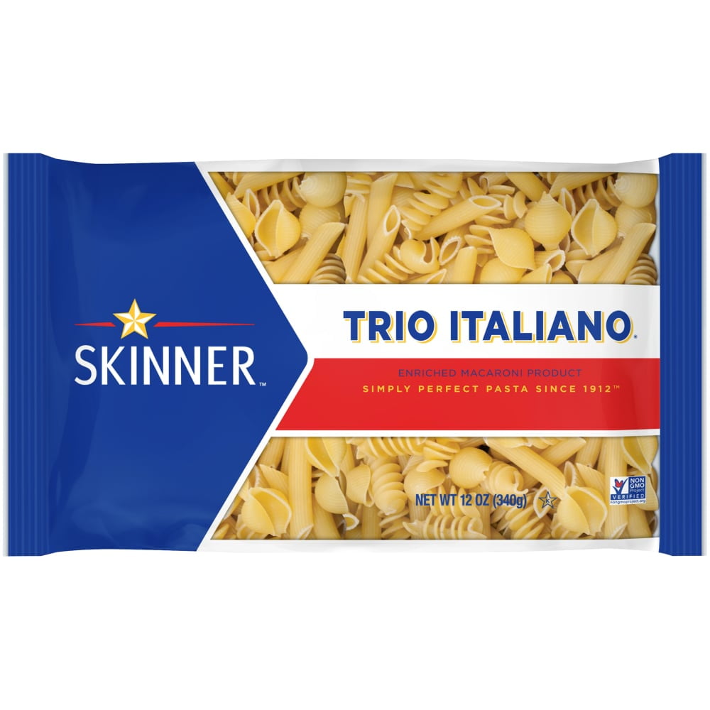 Skinner Trio Italiano Pasta, 12-Ounce Bag