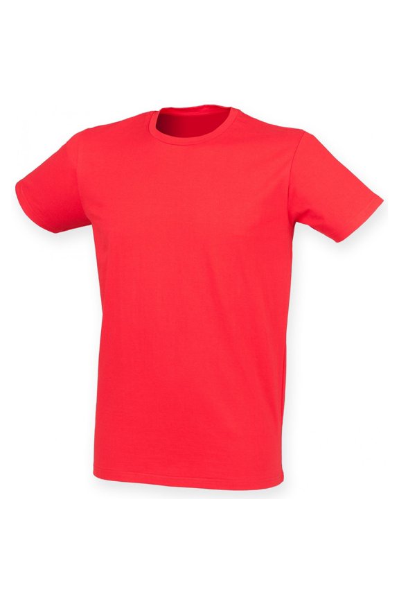 Skinni Fit Men Mens Feel Good Stretch Short Sleeve T-Shirt