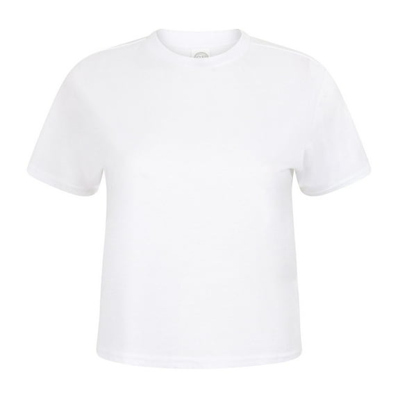 Skinni Fit Womens Cropped Boxy T-Shirt