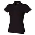thumbnail image 1 of Skinni Fit Womens Pique Stretch Polo Shirt, 1 of 2