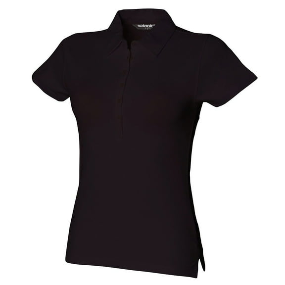 Skinni Fit Womens Pique Stretch Polo Shirt