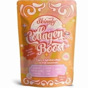 Skinnly Multi Collagen Peptides Powder, Hydrolyzed Collagen Protein, Types I II III V X, Unflavored, 8 oz
