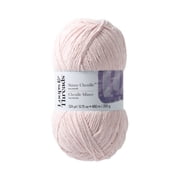 Skinny Chenille Yarn by Loops & Threads - Yarn for Knitting - Crochet - Weaving - and Arts & Crafts - Pink - Polyester - 8.75 oz