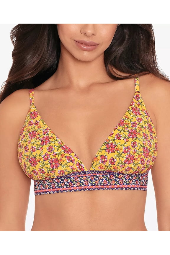 pers BUMBLE Isabelle Bridgette Tie Back Bikini Swim Top, US Small
