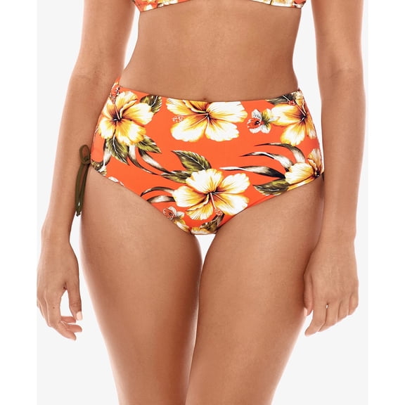 Skinny Dippers Womens High-Waist Bikini Bottoms;Small