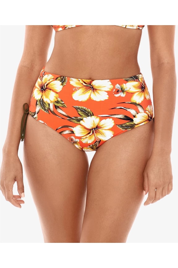 pers Womens High-Waist Bikini Bottoms;Small