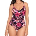 thumbnail image 1 of Women's Skinny Dippers 6540354 Mowie Lucky Charm One Piece Swimsuit (Black M), 1 of 4
