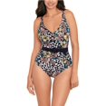 thumbnail image 1 of Skinny Dippers womens  Desert Rose Lickity-Split Suit One-Piece, m, 1 of 3