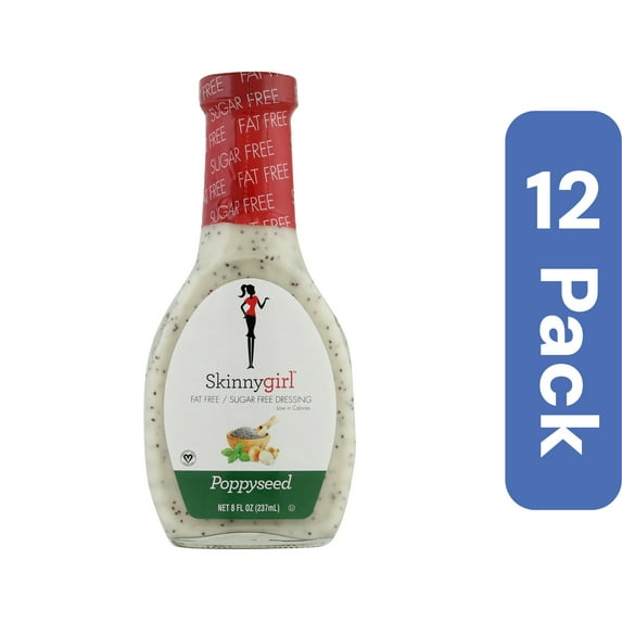 Skinny Girl Dressing Papaya Seed Sugar-Free Fat-Free 8 oz (Pack Of 12)