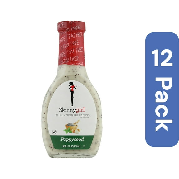 Skinny Girl Dressing Papaya Seed Sugar-Free Fat-Free 8 oz (Pack Of 12)