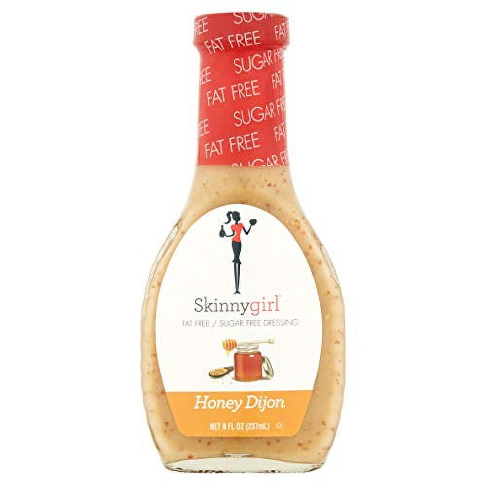 Skinny Girl Honey Dijon Fat Free Sugar Free Dressing 8oz (2 Pack
