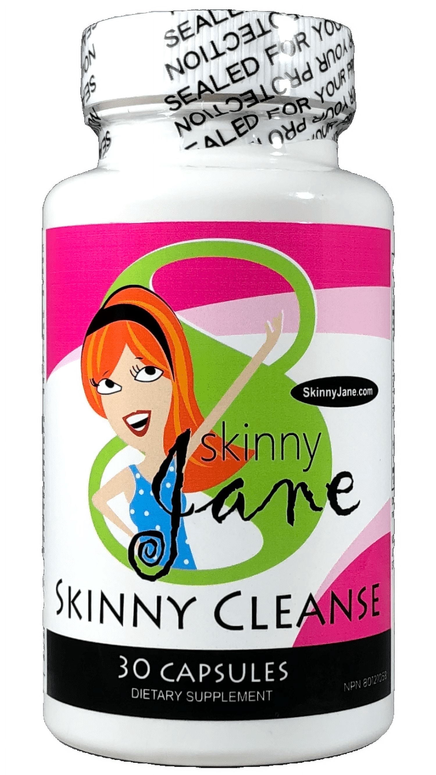 Skinny Jane Skinny Cleanse - Natural Daily Cleanse Supplement - Supports Digestive Health - Eases Bloating - 15 Day Supply