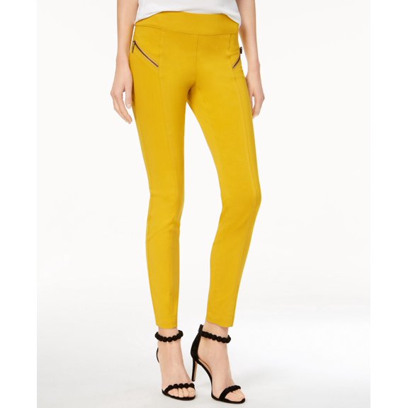 Skinny Moto Pants Polished Gold 16