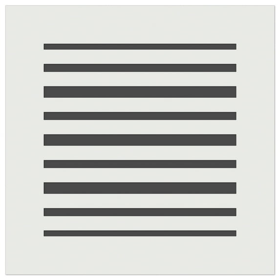 Skinny Nautical Stripes Pattern Background DIY Cookie Wall Craft Stencil - 4.5 Inch