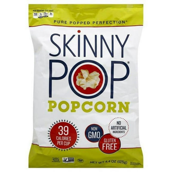 Skinny Pop 2347459 4.4 oz Original Popcorn, Pack of 12