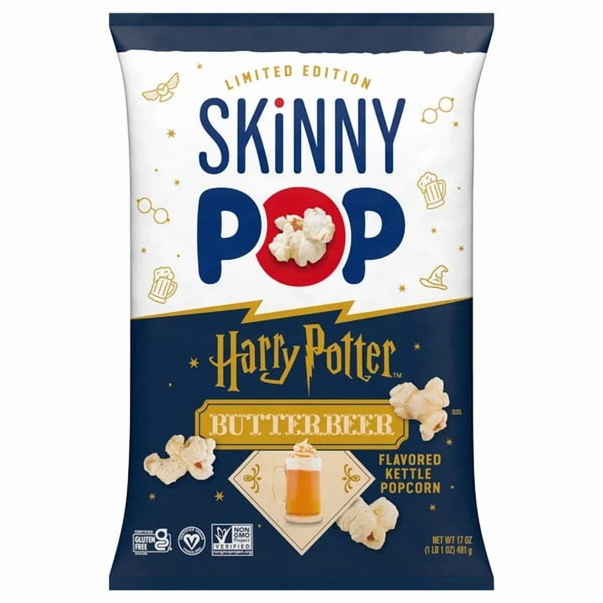 Skinny Pop Limited Edition Butterbeer Popcorn, 17 Ounce