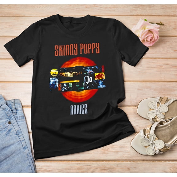 Skinny Puppy Black Short SLeeve Cotton Men S-234XL T-shirt FN518