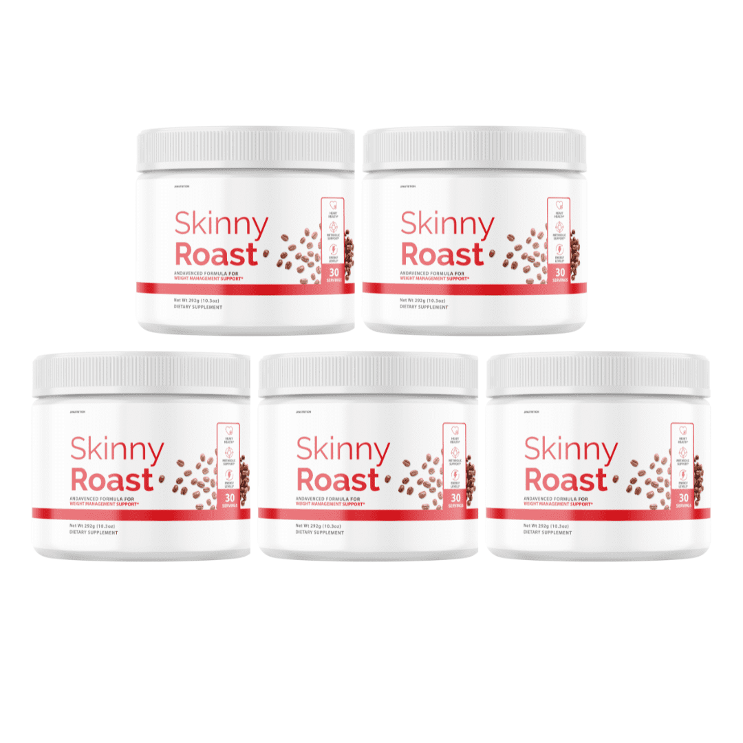 Skinny Roast Advanced Weight Management Powder Fitness Support - 5 Tubs