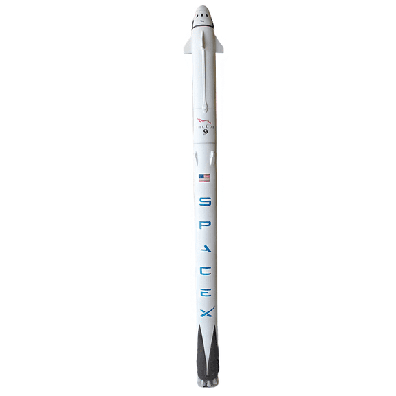 Skinny Rocket Statue