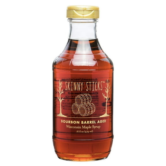 Skinny Stick - Syrup Maple Bourbon Aged - 16 FO, Case of 6