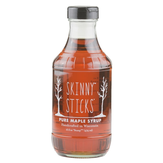 Skinny Sticks Pure Maple Syrup, 16 fl oz