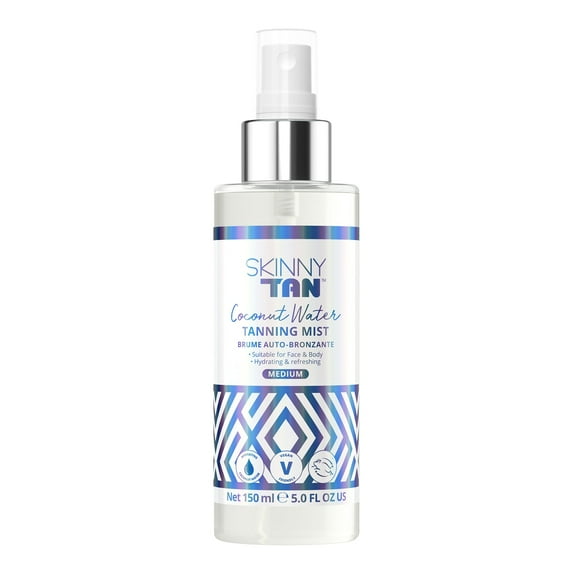 Skinny Tan Coconut Water Tanning Mist, Self Tanner, 5 oz