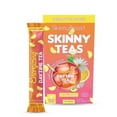 thumbnail image 1 of Skinny Teas Instant Tea Sticks – Energizing Daytime Tea – 14 Ct – Black & Green Tea with Garcinia Cambogia, Inulin, Vitamin C, B Vitamins & Folate – Clean Energy Boost (Citrus Mint), 1 of 5