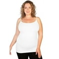 thumbnail image 1 of Skinny Tees "And a Little More" Plus Size Camisole 131, 1 of 10